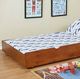 Furniture of America® Grano Oak Youth Platform Bed with Trundle-2