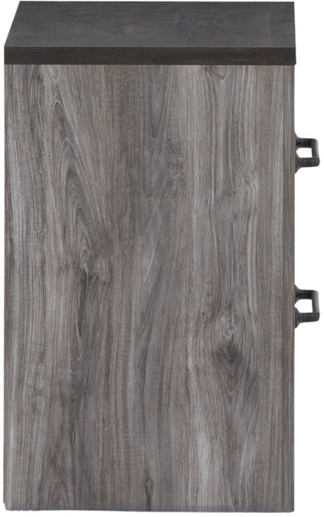 Signature Design by Ashley® Bronyan Dark Gray Nightstan-3