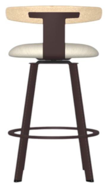 Amisco Customizable Asher Swivel Counter Stool-3
