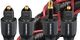 AudioQuest® Cinnamon Optical Set of 5 0.75 m Toslink Fiber-Optic Cable + Mini-Adaptor, Red on Black-1