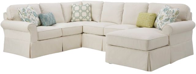 Craftmaster® Customizable Soft Haven Upholstered Sectional-0