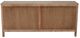 Nest Home Collections Blake Antique Natural/Rattan Four-Door Cabinet-4