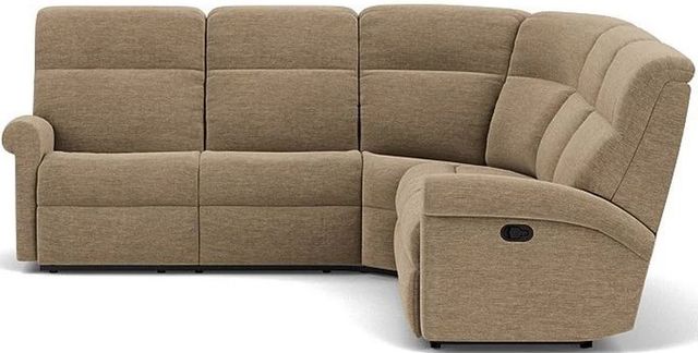 Flexsteel® Davis Wheat Reclining Sectional-3