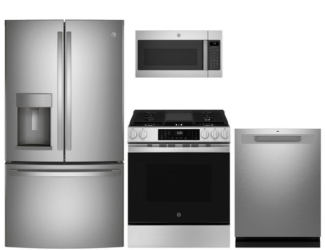 GE 4 Piece Stainless Steel Kitchen-0