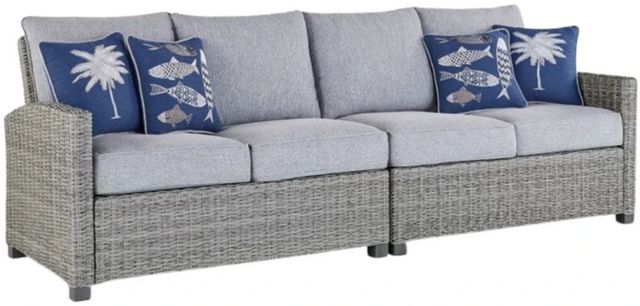 Naples Beach 2 Piece Outdoor Modular Seating Naples Beach 2 Piece Outdoor Modular Seating