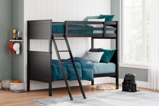 Signature Design by Ashley® Nextonfort Black Twin/ Twin Bunk Bed-5