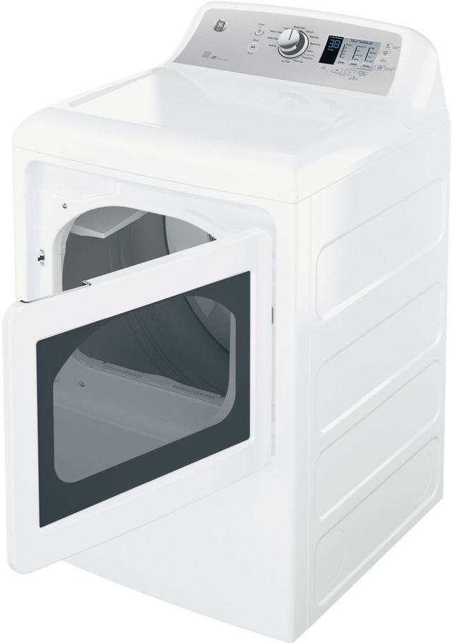 GE® 7.4 Cu. Ft. White Electric Dryer-2