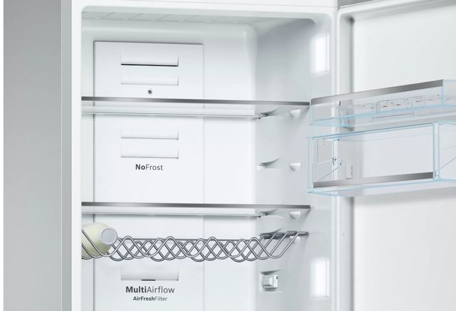 Bosch® 800 Series 10.0 Cu. Ft. White Glass Compact Refrigerator-3