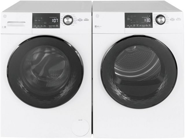 GE® White Front Load Laundry Pair