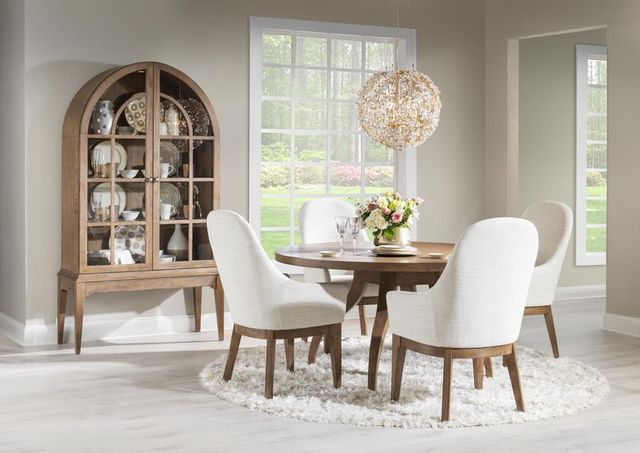 Legacy Classic Harmony Ovation Tweed Round Dining Table-1