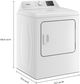 Whirlpool® 7.0 Cu. Ft. White Electric Dryer with AutoSensing-3