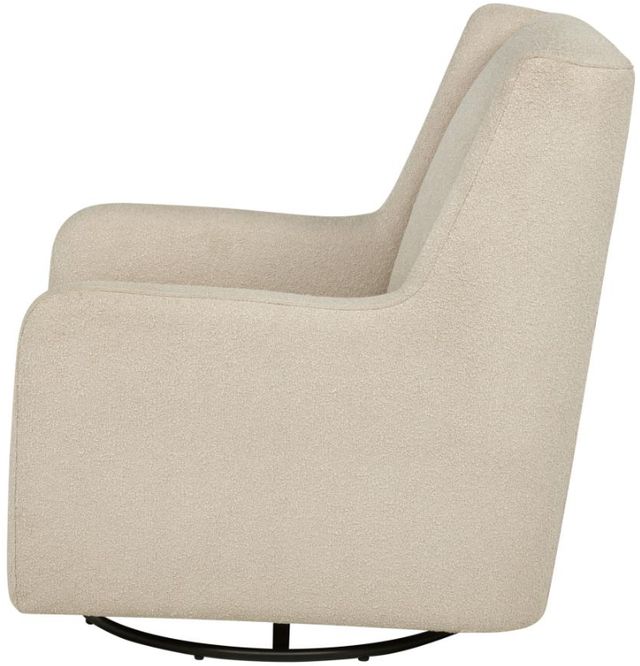 Coaster® Serra Sandy Beige Upholstered Manual Swivel Glider Recliner-4