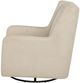 Coaster® Serra Sandy Beige Upholstered Manual Swivel Glider Recliner-4
