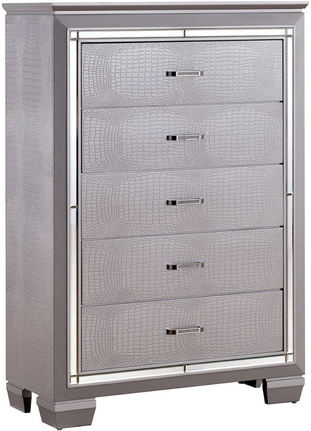 Furniture of America® Bellanova Silver Chest-0