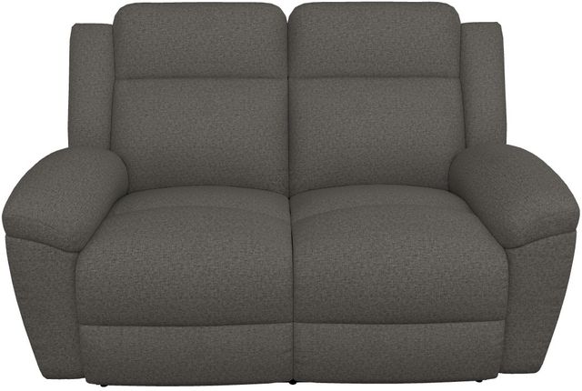 La-Z-Boy® Joel Charcoal Power Reclining Loveseat with Headrest-1