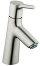 Hansgrohe Talis S Brushed Nickel 1.2 GPM Single-Hole Faucet with Pop-Up Drain-0