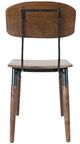 Jofran Inc. Nature's Edge Chestnut Schoolhouse Dining Side Chair-4