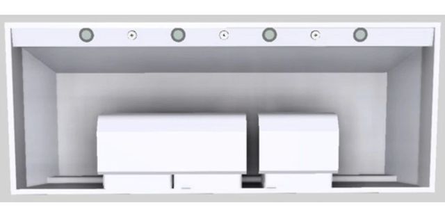 Vent-A-Hood® Designer Series 60" White Wall Mounted Range Hood-3