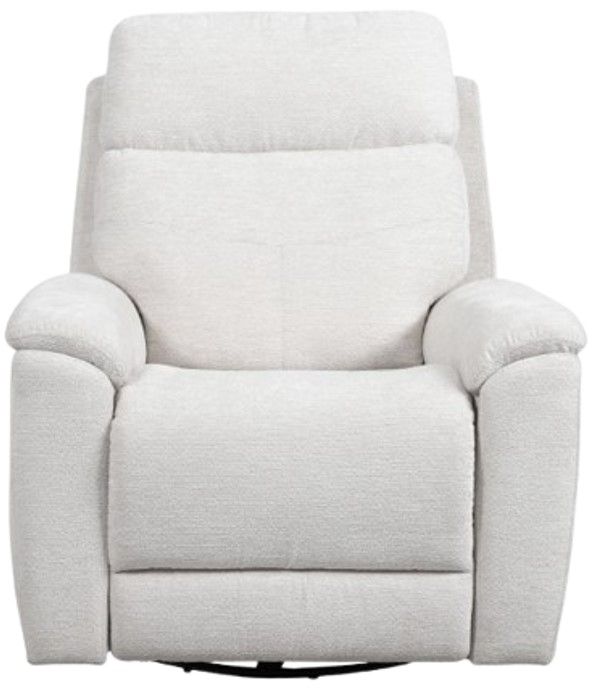 Flexsteel® Customizable Refined Power Swivel Gliding Recliner with Power Headrest and Lumbar-3