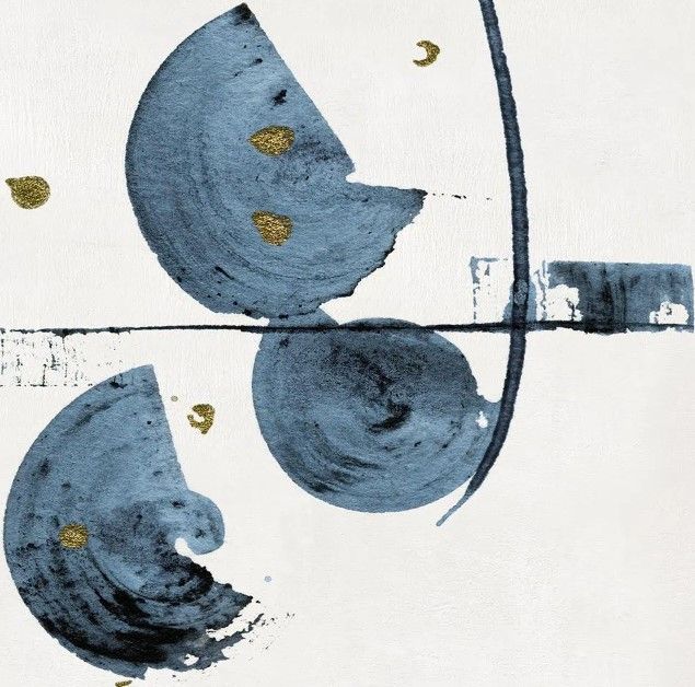 Classy Art Semi Circles I by Katie Swatland Wall Art-1