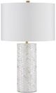 Currey & Company Meraki Natural/White Table Lamp-1