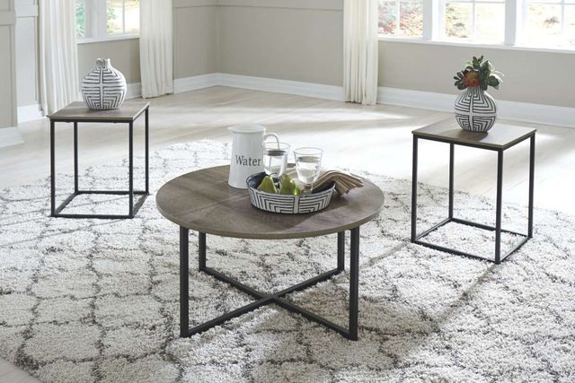 Signature Design by Ashley® Wadeworth 3-Piece Two-Tone Occasional Table Set-1
