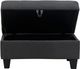 Titus Furniture Charcoal Storage Ottoman-1