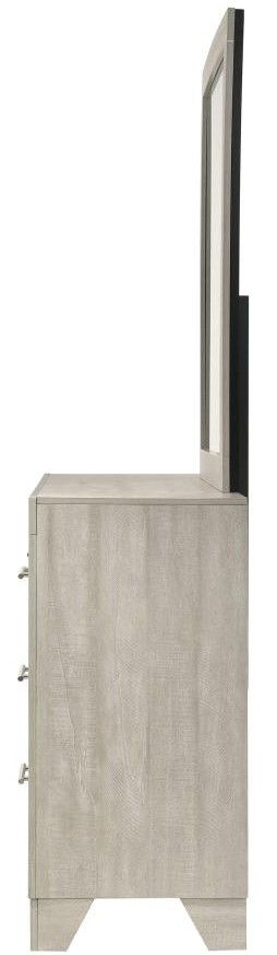 Coaster® Trenton Rustic Cream Dresser and Mirror-3