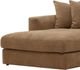 Dovetail Furniture Erica 3-Piece Brown Left-Arm Facing Chaise Sectional Set-3