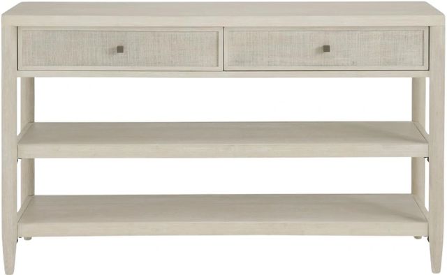 Riverside Furniture Maren White Sand Sofa Table-2