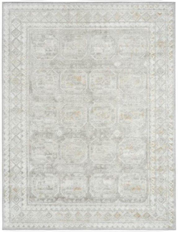 Nourison Home™ Dekor Gray Vintage Indoor 5'x7' Area Rug-0