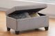 Titus Furniture Grey Storage Bench-2