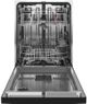 GE® 24" Black Built In Dishwasher-1