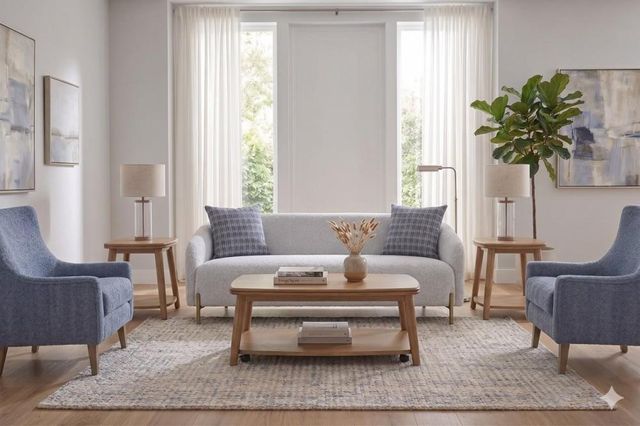Bernards Lapis Beige Sofa Table-1