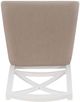 Linon Torino 2-Piece White X-Back Dining Chair-5