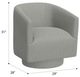 Emerald Home Brylee Gray Swivel Chair-2
