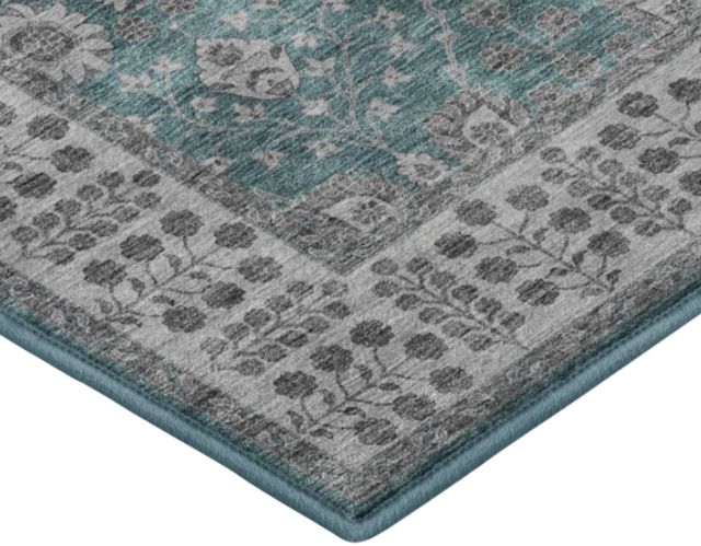 Dalyn™ Rug Company Hatay HY8 Teal 5'x8' Area Rug-1