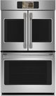 Café™ Professional Series 30” Stainless Steel Smart Double Electric Wall Oven with French Doors-0
