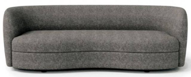 Furniture of America® Versoix Charcoal Gray Sofa-1