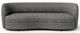 Furniture of America® Versoix Charcoal Gray Sofa-1