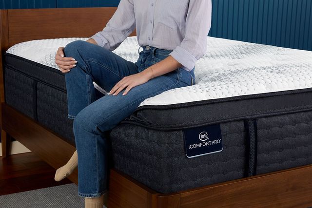 Grand matelas de 14,5 po à europlateau moelleux en latex de Serta® iComfort Pro™ Surrey-7