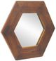 A & B Home Cameron Dark Brown Wall Mirror-0