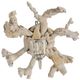 A & B Home White Candle Holder-0