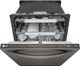 LG 24" Black Stainless Steel Smart Top Control Built In Dishwasher-3