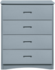 Mazin Furniture Orion Gray Youth Chest-0