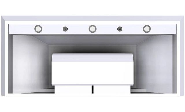 Vent-A-Hood® 48" White Euro Style Wall Mounted Range Hood-2