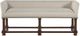 Hooker® Furniture Charleston Black Cherry/Chateau Linen Bed Bench-2