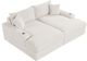 Furniture of America® Tavedestrand White Double Chaise Sofa-2