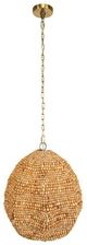 Uttermost® Kauri Natural Wooden Beads Small Pendant-0