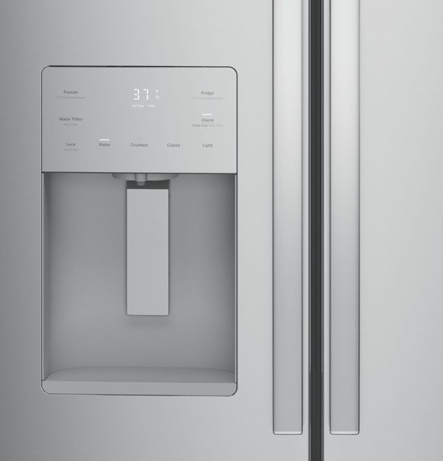 GE® 33 in. 23.6 Cu. Ft. Fingerprint Resistant Stainless Steel French Door Refrigerator-4